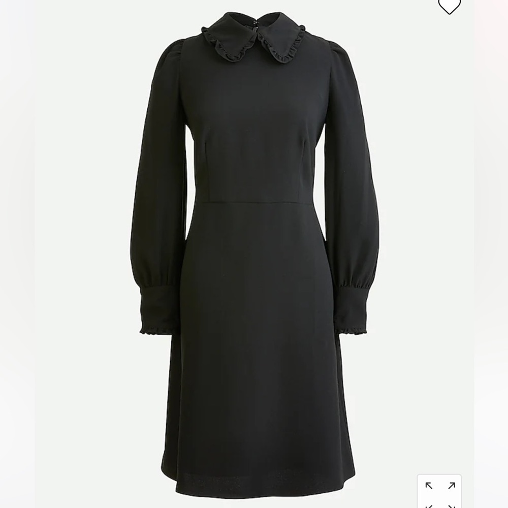 J.Crew Ruffle Collar Dress